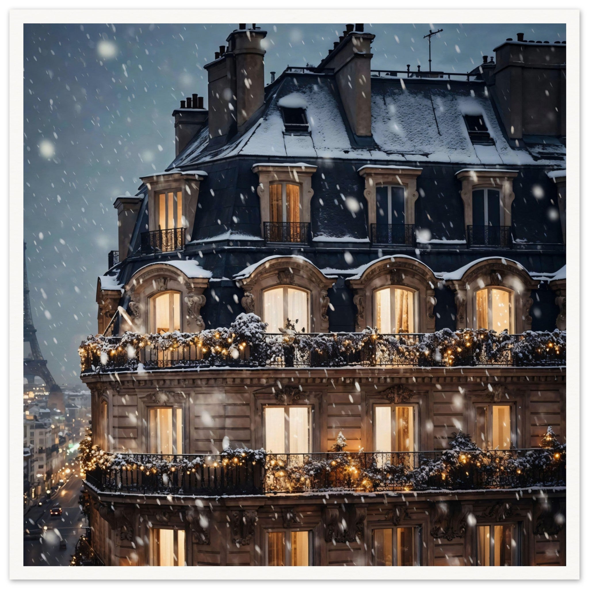 Paris Sous la Neige