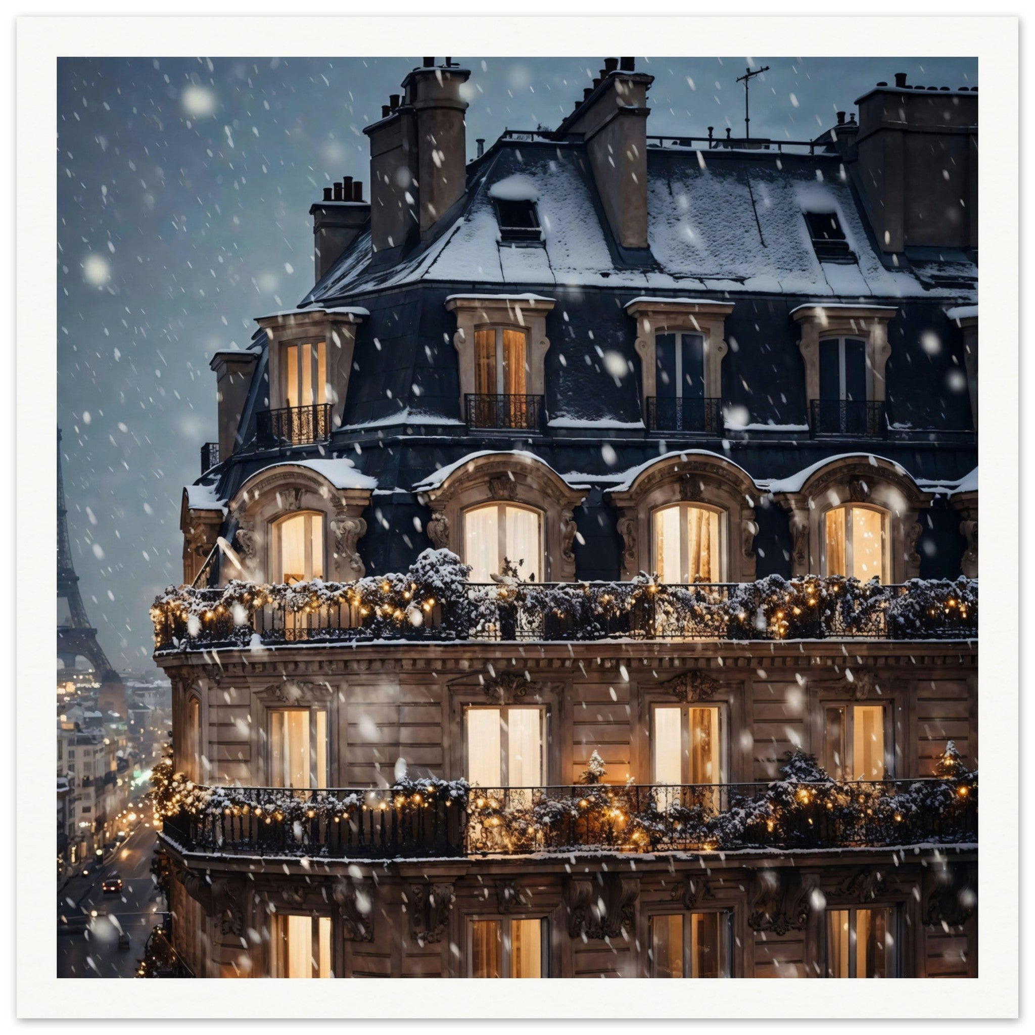 Paris Sous la Neige