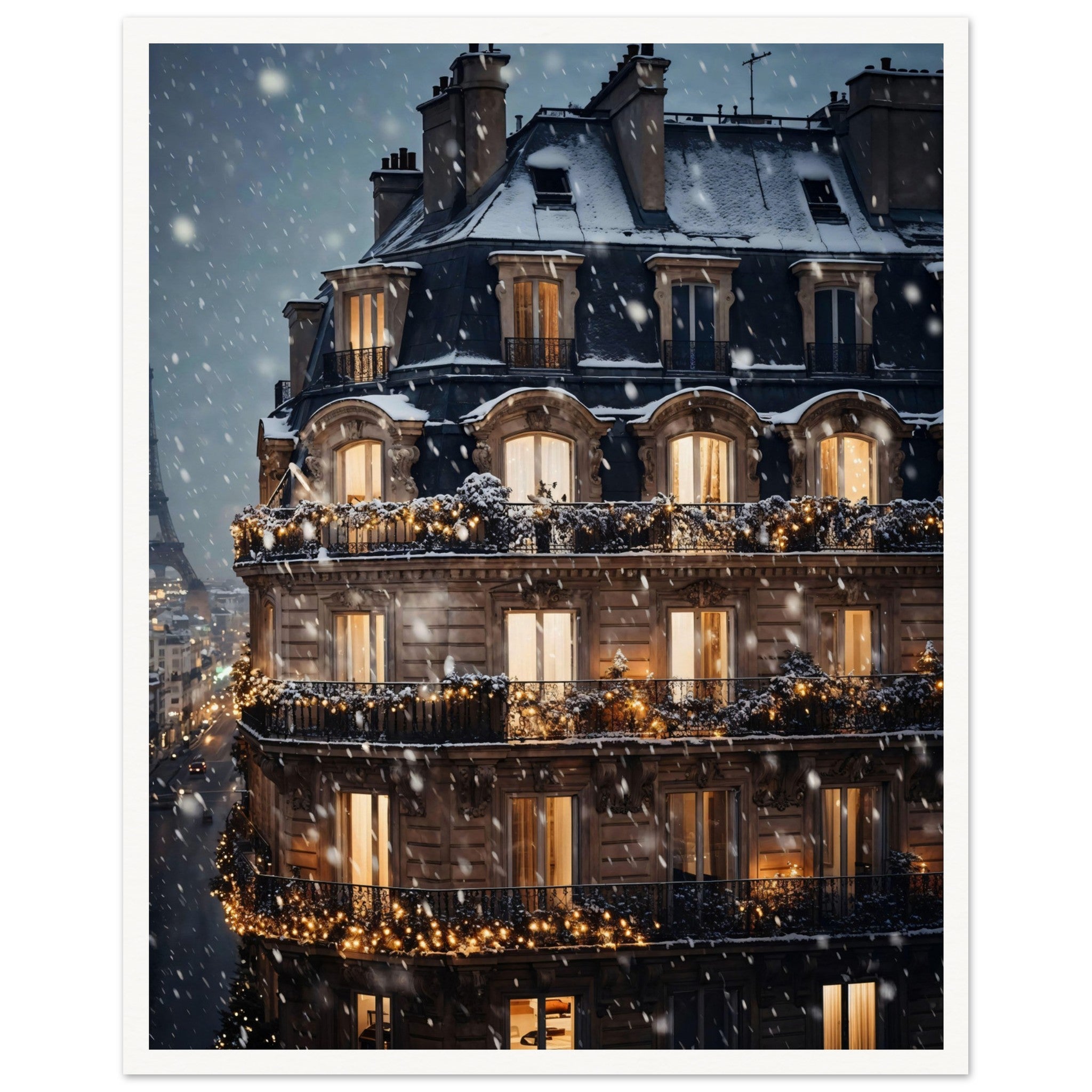 Paris Sous la Neige