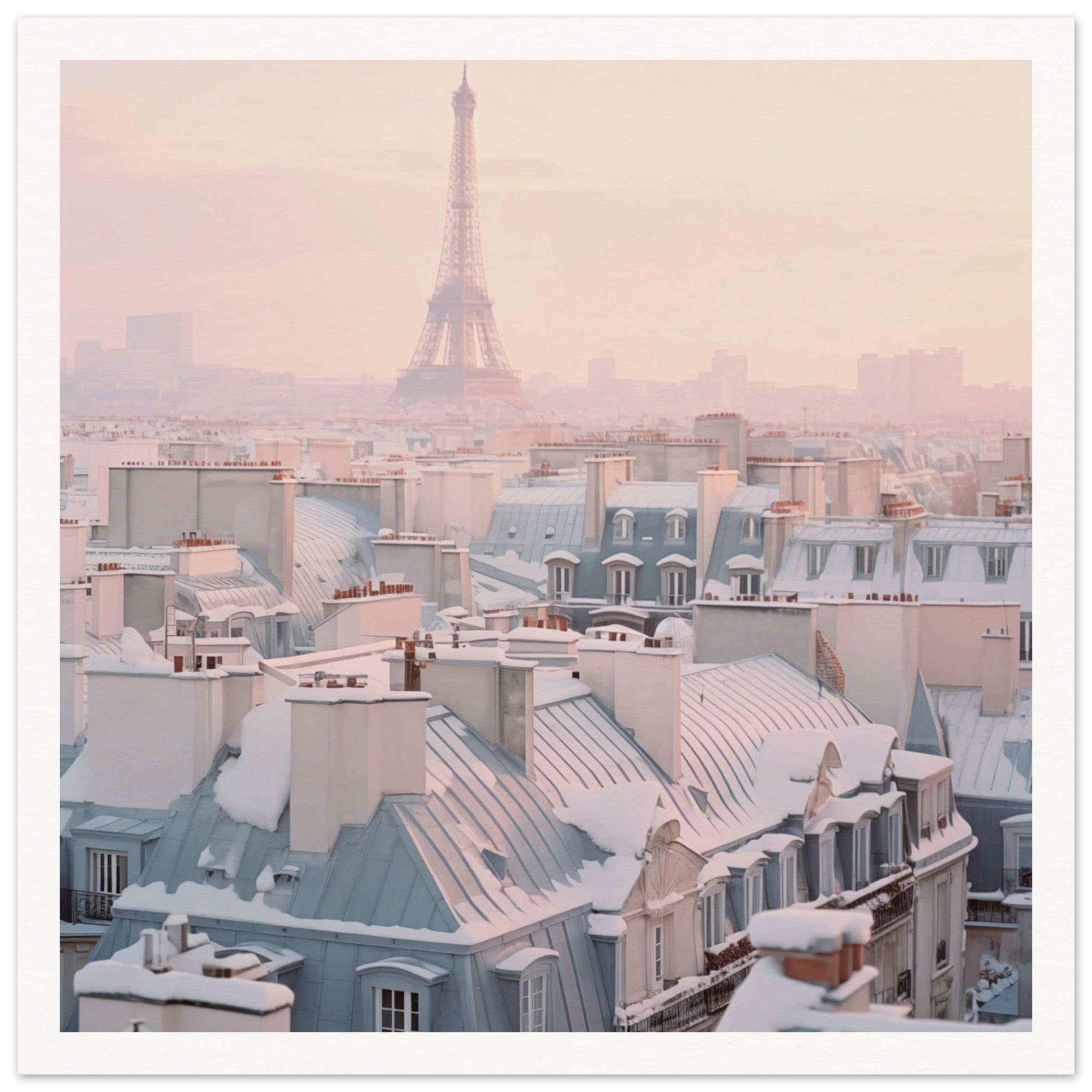 Snowy Rooftops