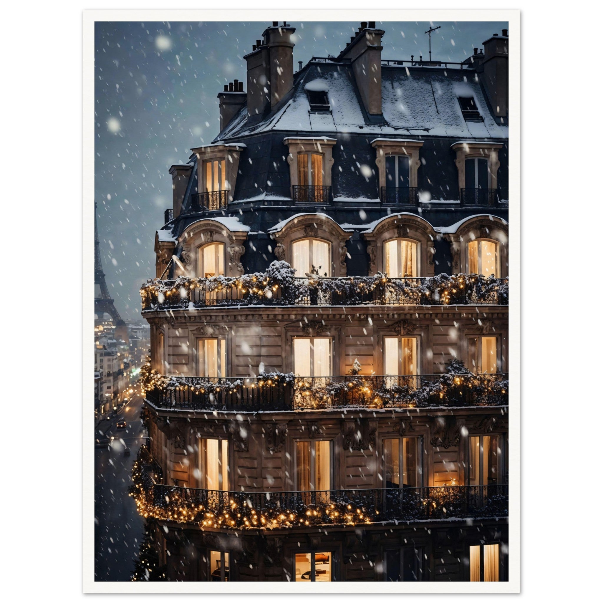 Paris Sous la Neige