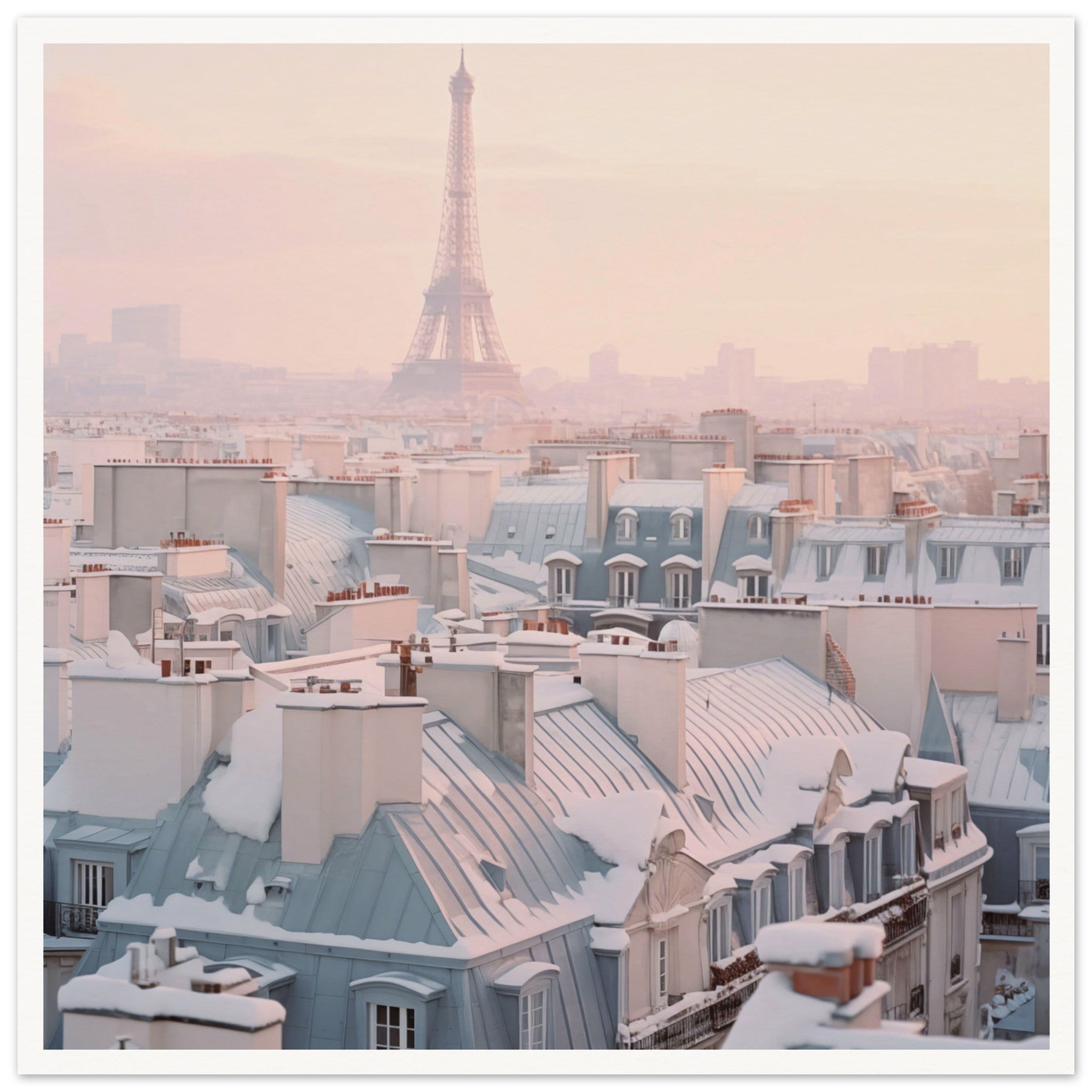 Snowy Rooftops