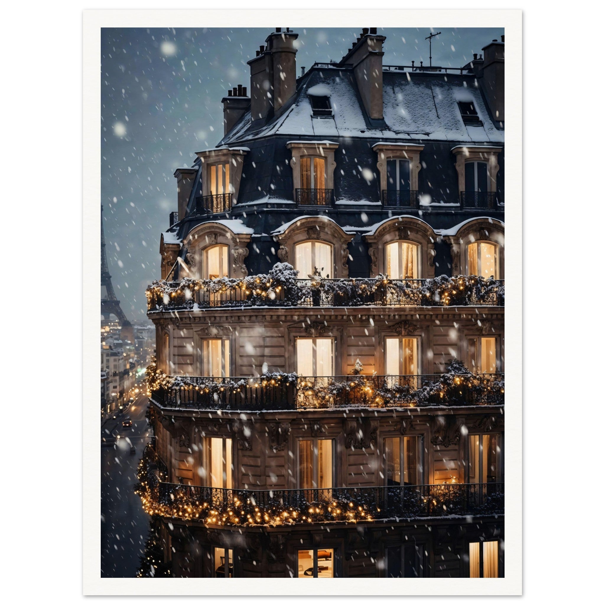 Paris Sous la Neige